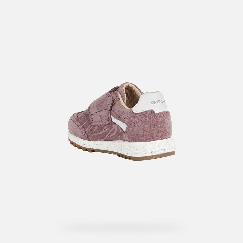 Geox Sneakers Pink Alben Girl - Geox Baby Shoes - EGWYMA967